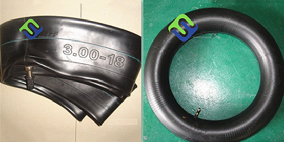 ISO9001 qualité caoutchouc naturel Butyl tube moto Inner tube moto
